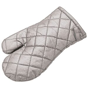 ROKAVICA KUHARSKA 27.5CM, SREBRNA