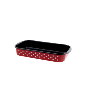 PEKAČ 36 CM RDEČ EMAJL