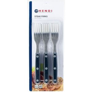 VILICA ZA STEAK 6/1 ČRNA