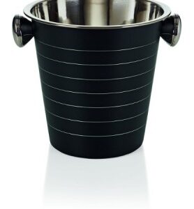 POSODA ZA ŠAMPANJEC ČRNA WAS