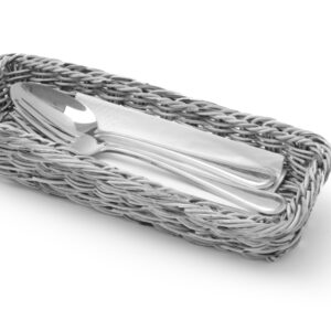 KOŠARA ZA PRIBOR SVETLO SIVA