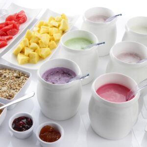 LONČEK ZA OMAKE 1L PORCELAN