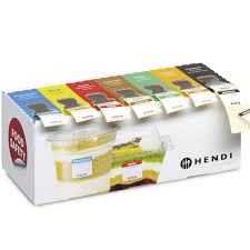 DOZATOR Z ETIKETAMI ZA ŽIVILA