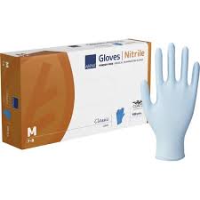 ROKAVICA NITRIL MODRA M 100/1